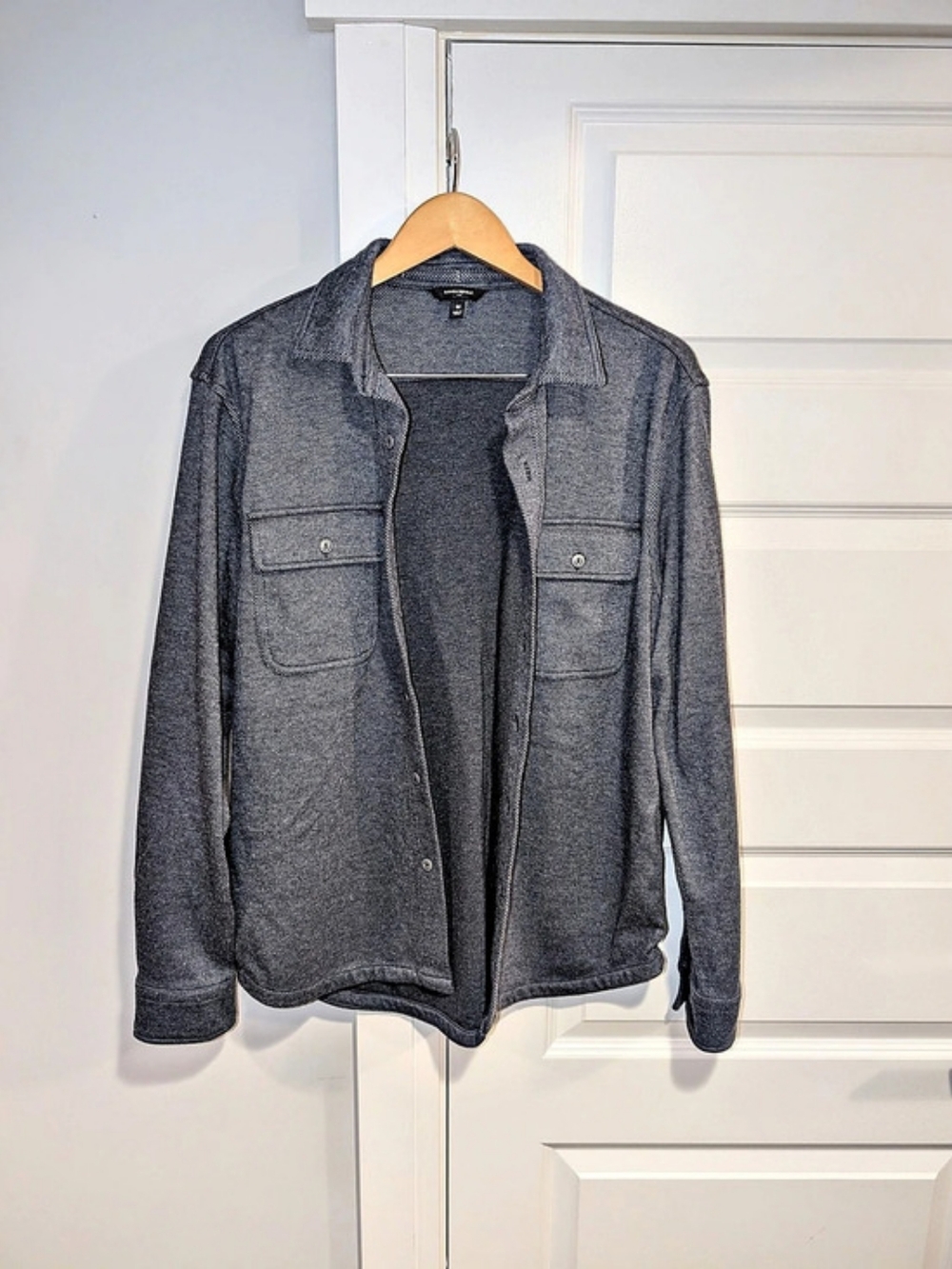 Banana Republic Button-up Shirt in Charcoal Medium